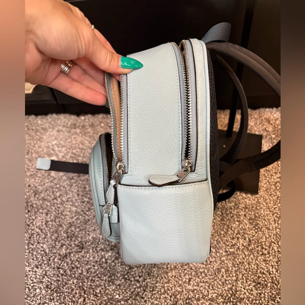 Coach Light Blue Backpack - Picture 4 of 15